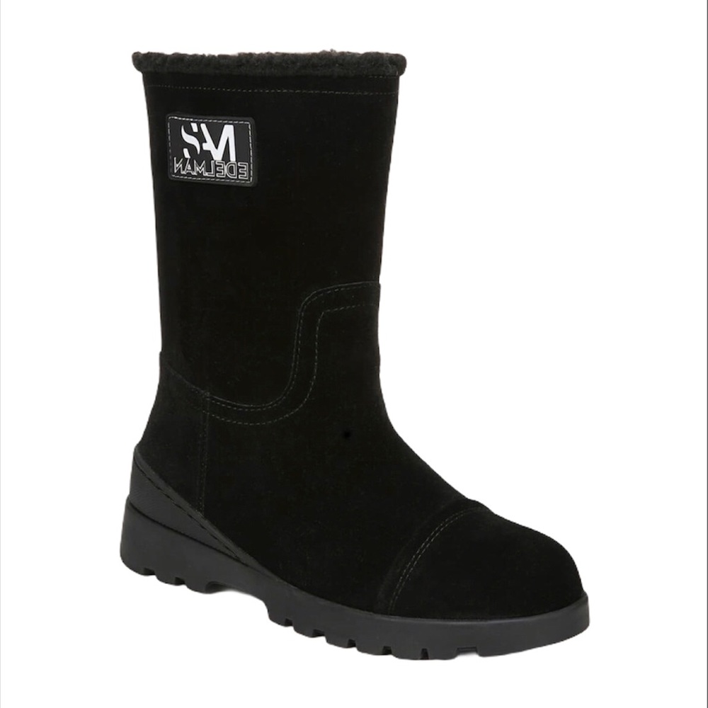Sam Edelman Kaylie Boot, Black Suede, Sz 8.5